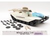 Avalanche Snow Tank 100% Complete GI Joe 1990 Hasbro Action Figure Vehicle