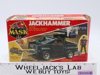 Jackhammer W/ Cliff Dagger & BOX 100% Complete MASK 1985 Kenner Vehicle