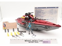 Moray Hydrofoil 100% Complete W/ LENS UNBROKEN GI Joe 1985 Hasbro Vehicle