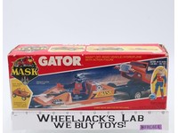 Gator Hayes 100% Complete W Box 1985 MASK Kenner Vintage Action Figure
