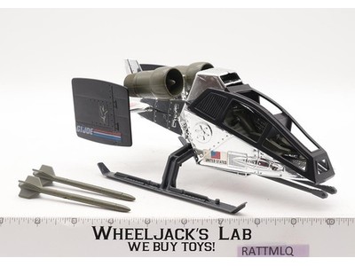 Chrome Sky Hawk 100% Complete GI Joe Sky Patrol 1990 Hasbro Vehicle