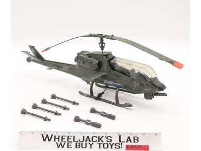 Dragonfly Assault Copter Complete G.I. Joe 1983 Hasbro Action Figure Vehicle