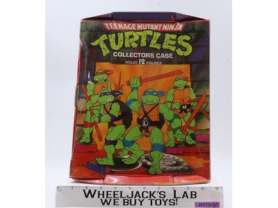 Display Storage Collectors Carry Case W/Trays TMNT Teenage Mutant Ninja Turtles