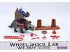 Monoclonius W/ Mako 100% Complete Dino Riders 1989 Tyco Vintage Action Figure