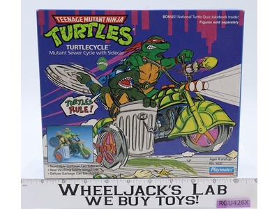Turtlecycle Teenage Mutant Ninja Turtles TMNT 1989 Playmates NEW SEALED
