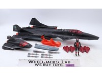 Cobra Night Raven S3P W/ Strato-Viper 100% Complete GI Joe 1986 Hasbro Vehicle