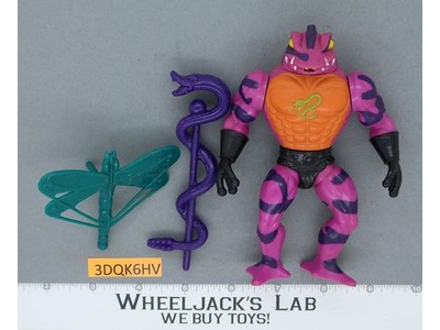 Tung Lashor 100% Complete He-Man Masters of the Universe MOTU Mattel 1983 Figure