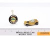 Beatnik Bandit Gold 1968 Hot Wheels Mattel Vtg Redline RL Roth Revell w/ Button