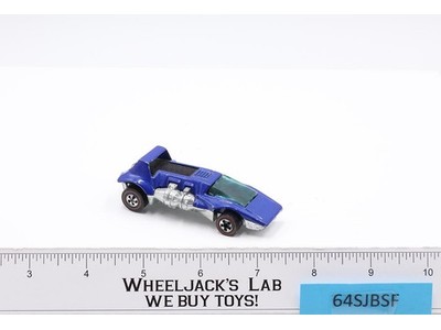 Double Header Dark BLUE Enamel Hot Wheels Redline 1972 1973 Mattel Vintage RL