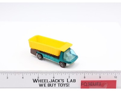 The Heavyweights Dump Truck AQUA 1969 1970 Hot Wheels Redline Mattel Vintage RL
