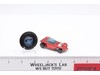 Beatnik Bandit RED 1968 Hot Wheels Redline Mattel Ed Roth Vtg w/ Plastic Button