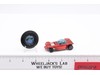 Beatnik Bandit RED 1968 Hot Wheels Redline Mattel Ed Roth Vtg w/ Plastic Button