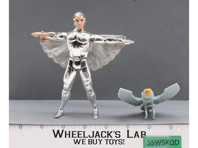 Quicksilver W/Tally Hawk 100% Complete Silverhawks 1986 Telepix Vintage Figure