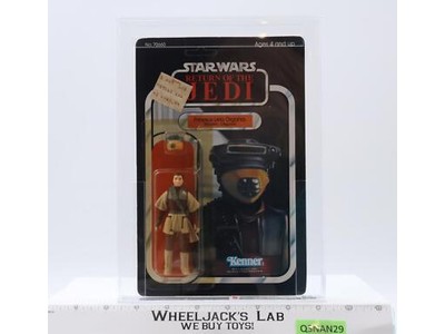 Princess Leia Boushh Disguise CAS GRADED 80 80/85/85 77 Back-A Star Wars SEALED