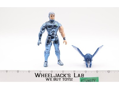 Steelwill W/ Stronghold Silverhawks WORKS 1986 Telepix Kenner Vintage