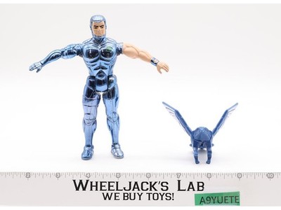 Steelwill W/ Stronghold Silverhawks 1986 Telepix Kenner Vintage