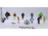 Lot of 11 Super Heroes and Villains Marvel DC Comics 1980s-90s Action Figures