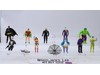 Lot of 11 Super Heroes and Villains Marvel DC Comics 1980s-90s Action Figures