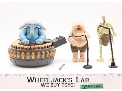 Sy Snootles & Max Rebo Band 100% Complete Star Wars 1983 Kenner Action Figures