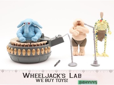 Sy Snootles & Max Rebo Band 100% Complete Star Wars 1983 Kenner Action Figures