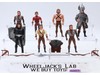 Lot of 7 Figures + Accessories Robin Hood Prince of Thieves 1990s Kenner Vintage