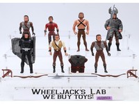 Lot of 7 Figures + Accessories Robin Hood Prince of Thieves 1990s Kenner Vintage