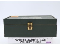 G.I. Joe Wooden Footlocker W/ Tray 1964 Hasbro Vintage Action Figure Accessory