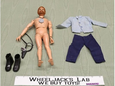 GI Joe Sea Adventurer Flocked Hair Beard Complete 1974 Vintage 12" Action Figure