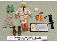 Colonel Guile Street Fighter Desert Camo GI Joe 12" 1993 Hasbro Action Figure