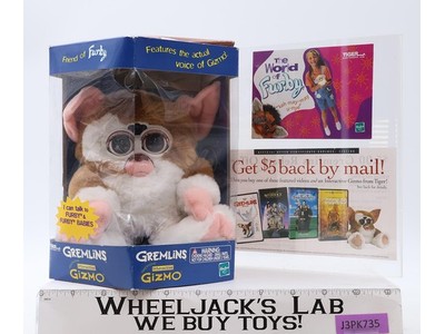 Gremlins Gizmo Furby Electronic Friend W/Box Tiger Hasbro 1999 Figure WORKS