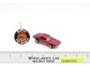Custom Barracuda Rose 1967 1968 Hot Wheels Mattel Vintage Redline USA w/ Button