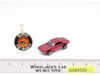 Custom Barracuda Rose 1967 1968 Hot Wheels Mattel Vintage Redline USA w/ Button