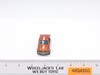 Custom Cougar Orange Hot Wheels 1967 1968 Mattel Redline Spring base plate Vtg