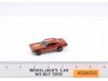 Custom Cougar Orange Hot Wheels 1967 1968 Mattel Redline Spring base plate Vtg