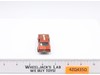 Custom Cougar Orange Hot Wheels 1967 1968 Mattel Redline Spring base plate Vtg