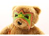 Ultimate Warrior 15" Plush Teddy Bear Vintage 1990 WWF Titan Sports MINTY
