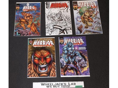 WWF Warrior Comic Books #1 -5 1996 Warrior Callahan Smith Ultimate Creations NEW