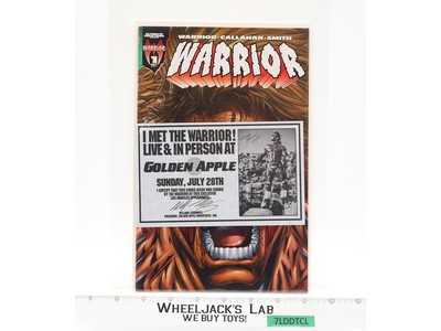 WWF Warrior Comic Book #1 May 1996 w/ Authentic Signed Ultimate Creations NEW