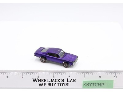 Custom Barracuda Purple 1967 1968 Hot Wheels Redline Mattel Vintage USA