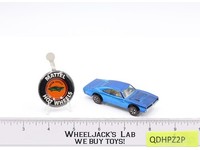 Custom Dodge Charger BLUE 1968 1969 Hot Wheels Mattel Vintage Redline RL