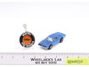 Custom Dodge Charger BLUE 1968 1969 Hot Wheels Mattel Vintage Redline RL