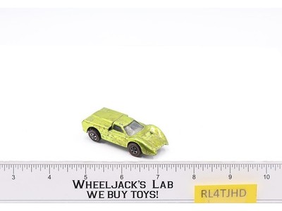 Ford J-Car Antifreeze w/ Tan Interior 1967 1968 Redline Hot Wheels Mattel Vtg RL