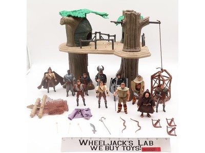 Sherwood Forest Robin Hood Prince of Thieves 1991 Kenner Playset W/ Figures