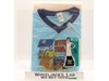 Star Trek Men's Knit Nite Shirt Short Sleeve Knee Length Size Medium Kmart NEW