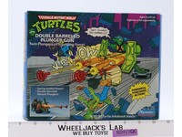 Double Barreled Plunger Gun 100% Complete TMNT 1989 Playmates Figure Vehicle