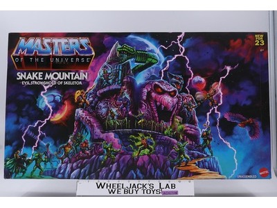 Snake Mountain Masters of the Universe Origins MOTU 2023 Mattel NEW SEALED