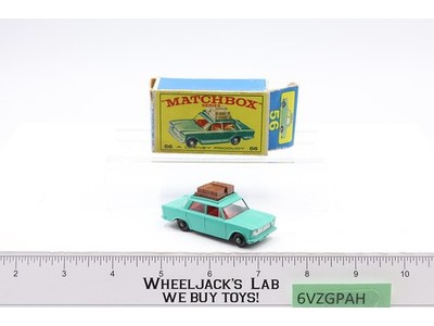 Fiat 1500 Lesney Matchbox Series No. 56 1960's Made In England Original Box