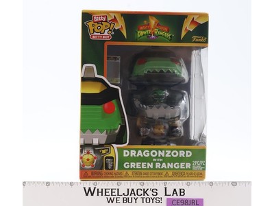 Dragonzord W/ Green Ranger Mighty Morphin Power Rangers Funko Pop! Bitty Bot