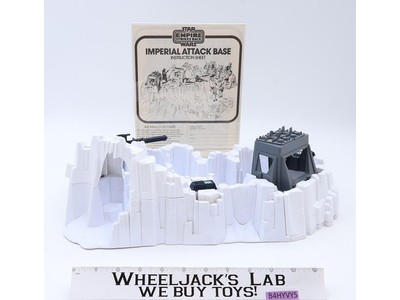 Hoth Imperial Attack Base 100% Complete 1980 Star Wars Vintage Playset