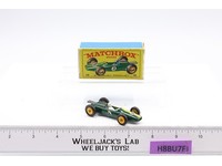 Lotus Racing Car Matchbox Series 19 Lesney 1960's Made In England W/Original Box